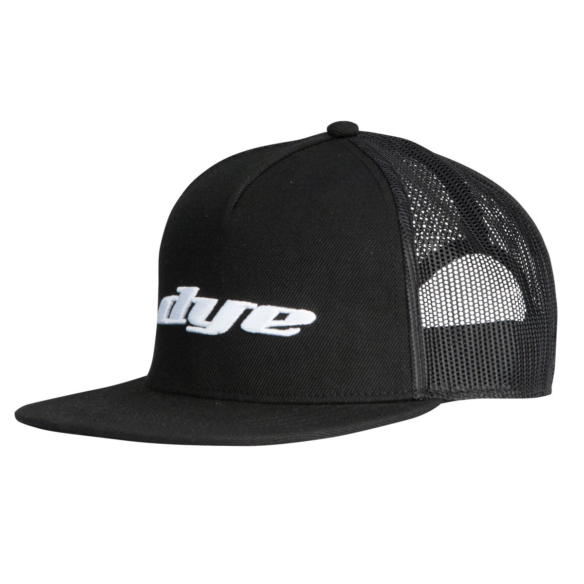 Dye Hat Logo Trucker Black/White Snap Back DYE Paintball