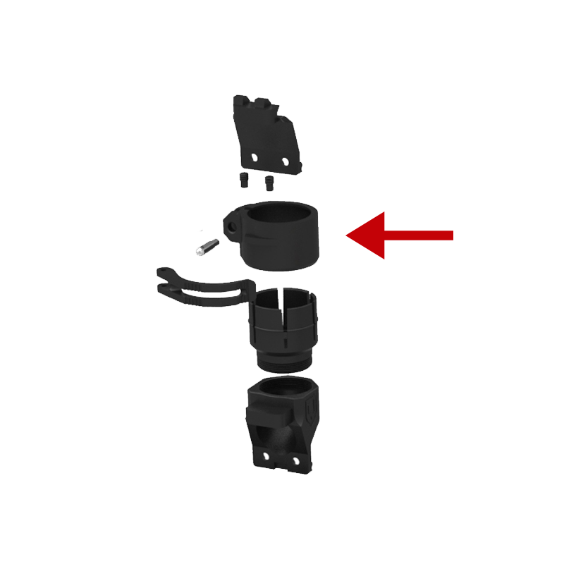 DAM Feedneck Collar Black DYE Paintball