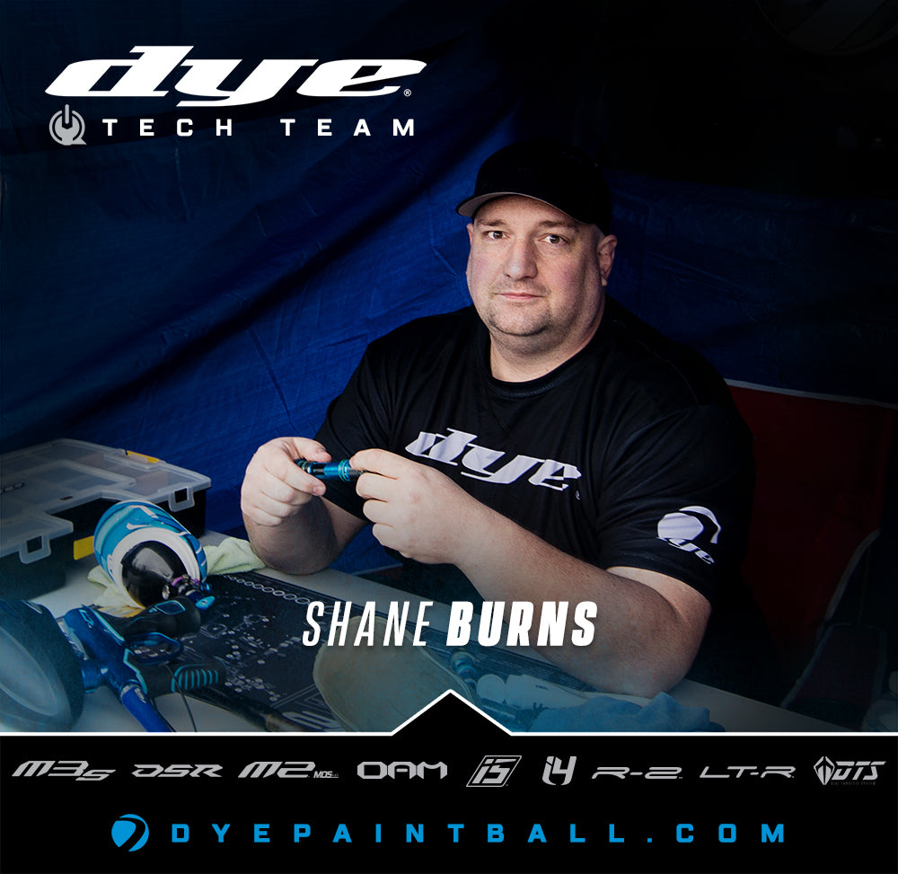 SHANE BURNS JOINS DYE TECH TEAM