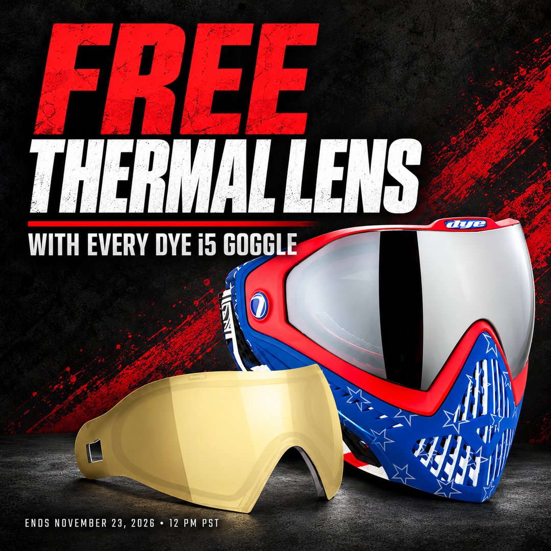 Free Thermal Lens With Every DYE i5 Goggle