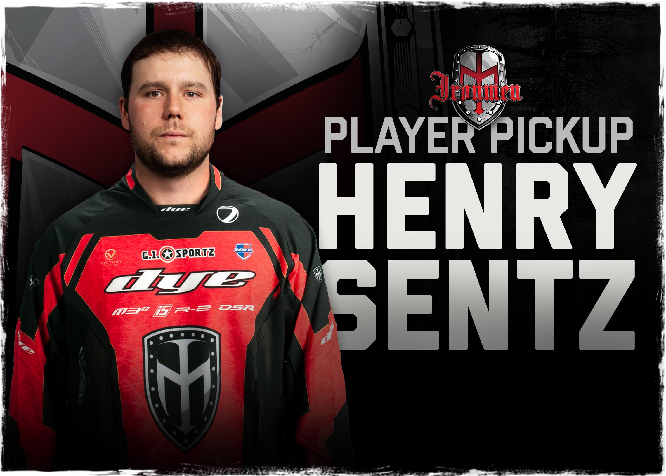 IRONMEN PLAYER PICKUP: HENRY SENTZ – DYE Paintball