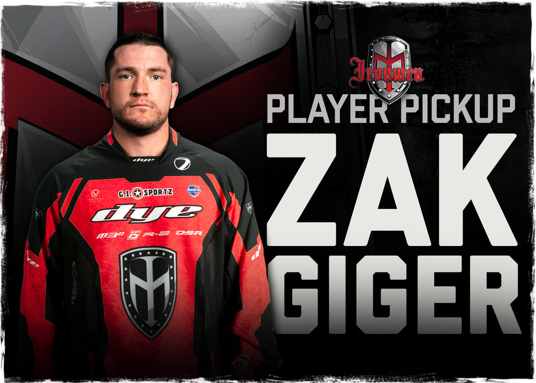 IRONMEN ADD ZAK GIGER AS 2024 PICKUP