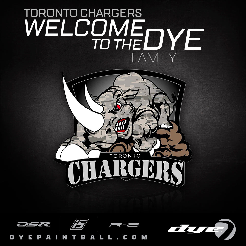 TORONTO CHARGERS JOIN DYE