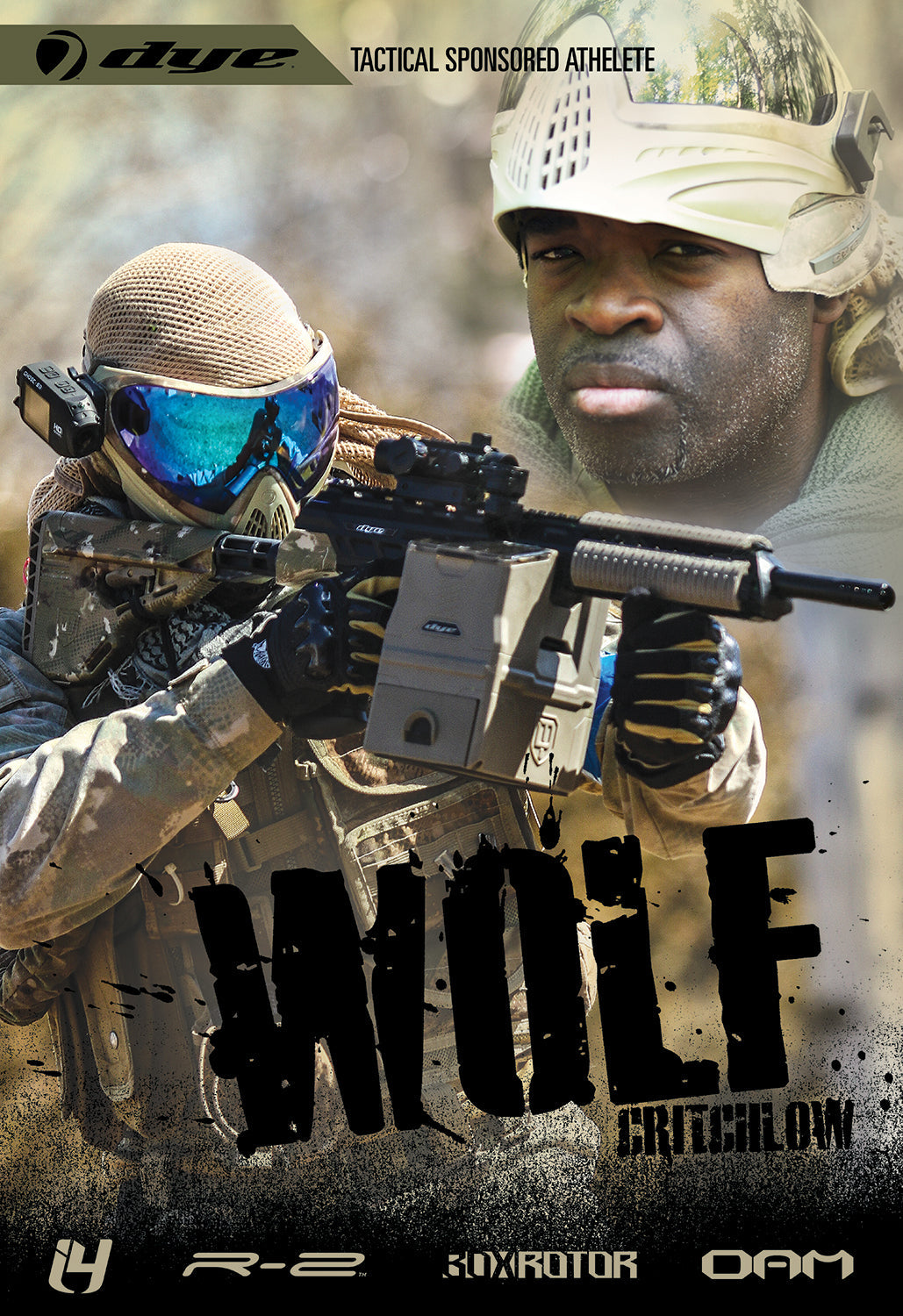 WOLF Dominates Scenario Paintball with DYE DAM & i5