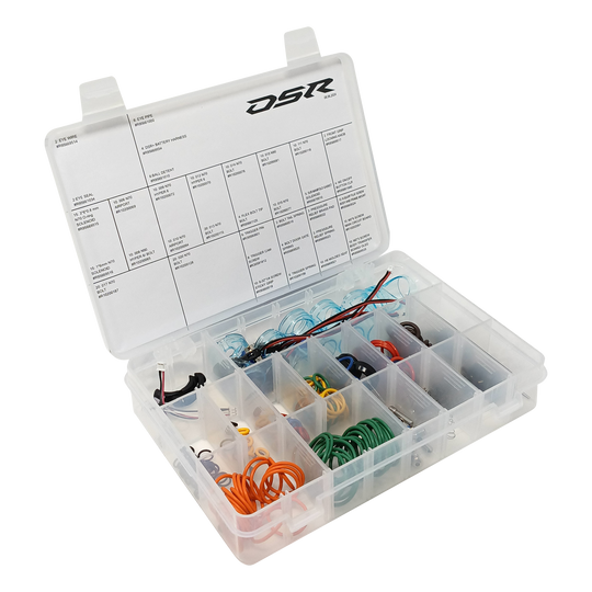DYE Dsr+/pro Repair KIT - Complete KIT air system component in Complete Kit – front view, studio shot