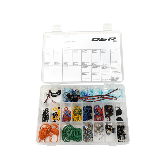 DYE Dsr+/pro Repair KIT - Complete KIT air system component – opposite side view