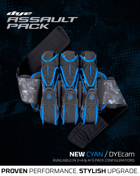 Assault Pack Pro Harness - Dyecam Cyan 3+4