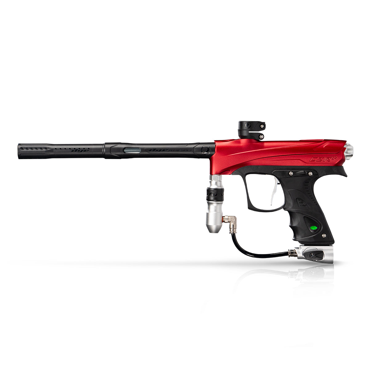 DYE RIZE CZR+ - RED/SILVER DUST – DYE Paintball