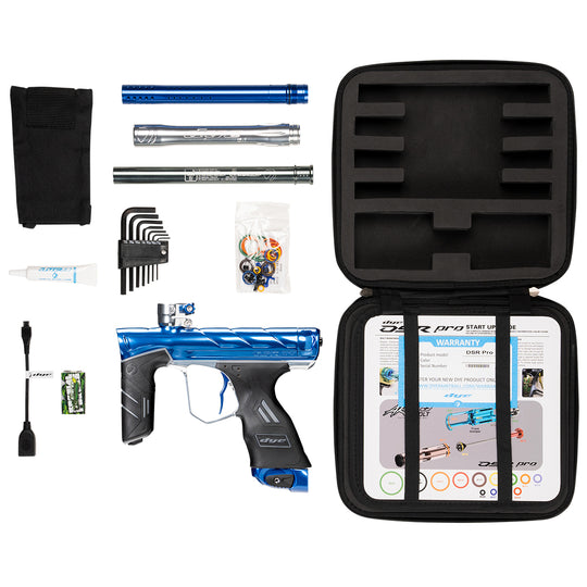 DYE DSR PRO AF1 paintball marker – alternate angle