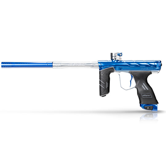 DYE DSR PRO AF1 paintball marker in Polish finish – front view, studio shot