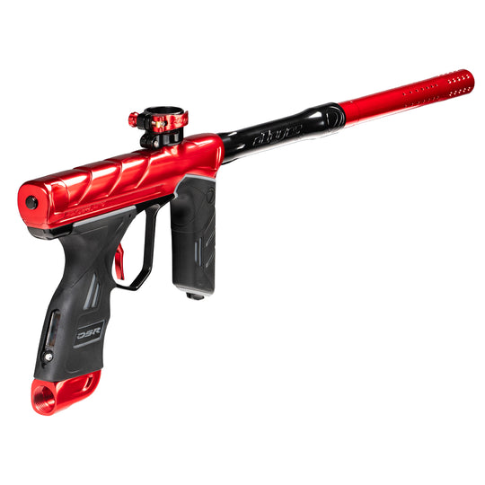 DYE DSR PRO Fire paintball marker – in-hand scale reference