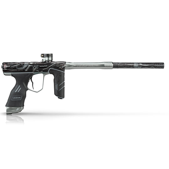 DYE DSR PRO PGA Sandana Snake GREY LE paintball marker – angled side view