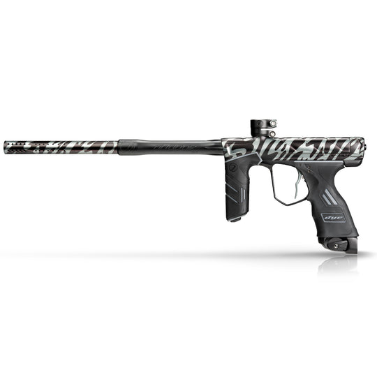 DYE DSR PRO PGA FF Watercam limited edition paintball marker in Watercam – front view, studio shot