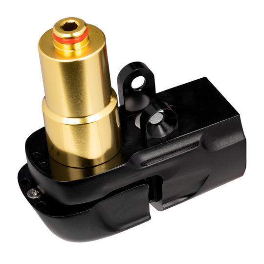 DYELab SLAP2 ASA air system adapter – in-hand scale reference