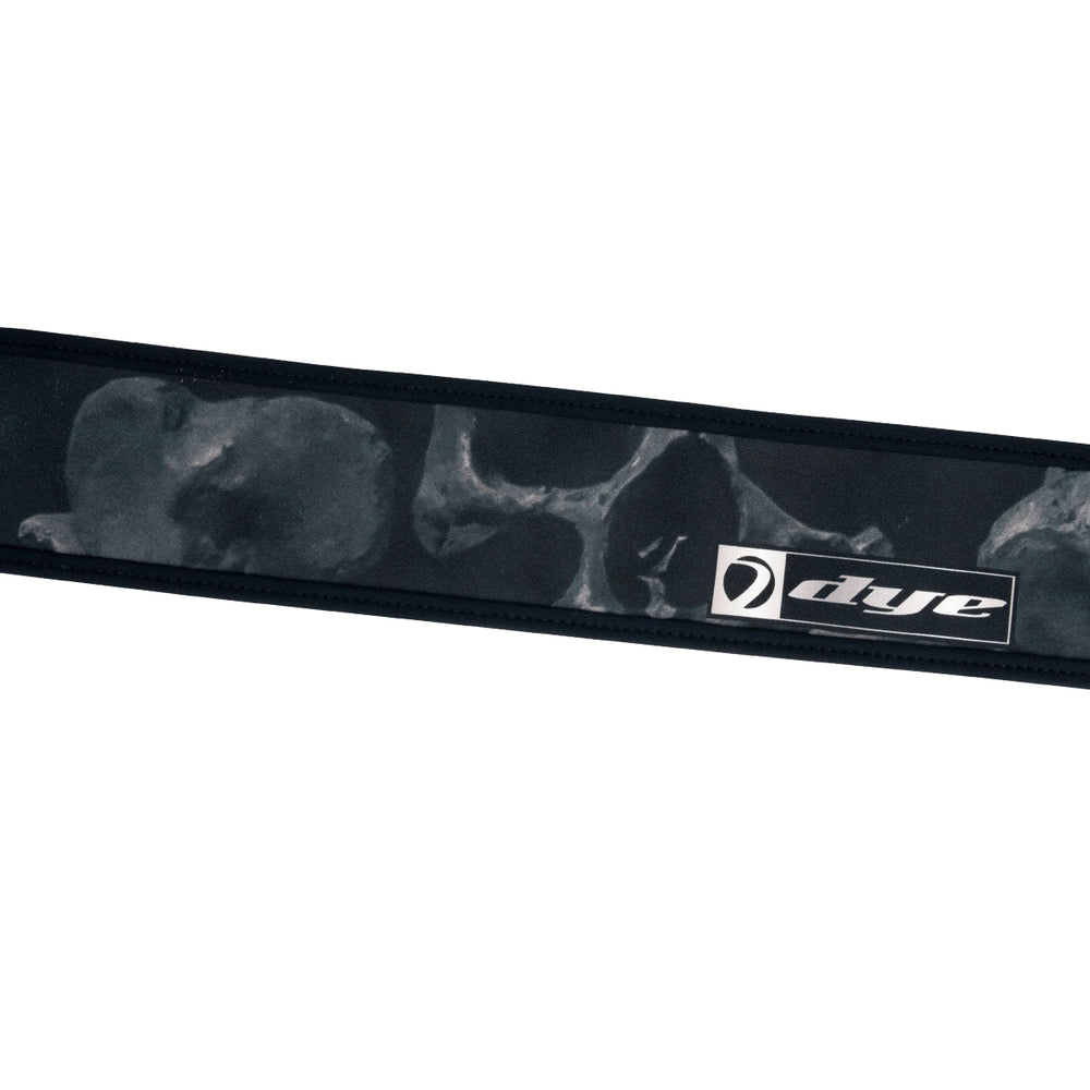 DYE X HALO - HEAD TIE - SKULLS BLACK/SILVER