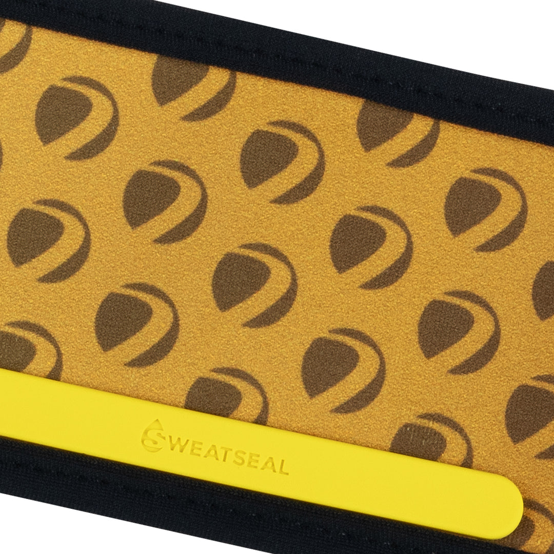 DYE X HALO - HEAD TIE - MARBLED GOLD