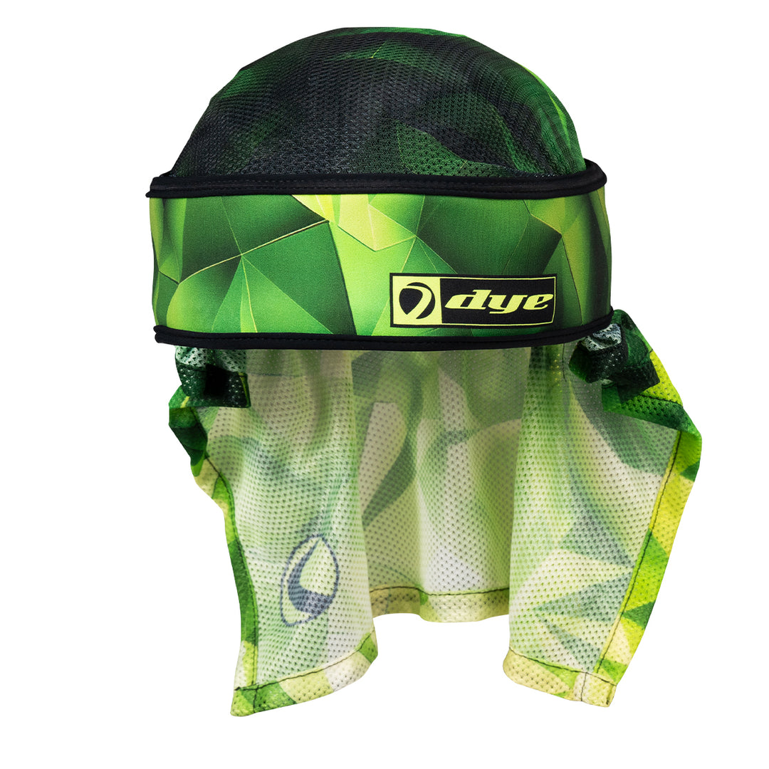 DYE X HALO - HEAD WRAP - TETRA LIME