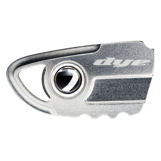 DYE Dyelab Skeletonized ASA Knob – DYE paintball marker – top-down detail view