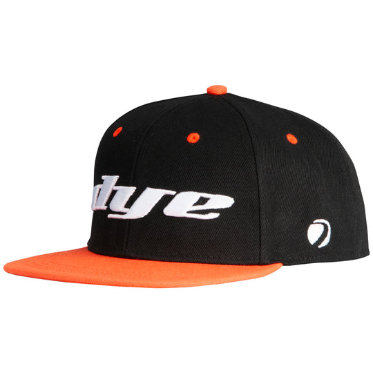 DYE Hat Logo LRG Snap Back-8 Colors paintball snapback hat – opposite side view