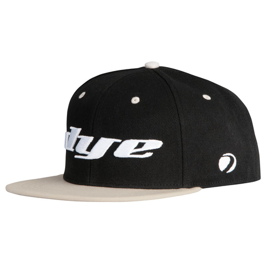 DYE Hat Logo LRG Snap Back-8 Colors paintball snapback hat – close-up of key feature