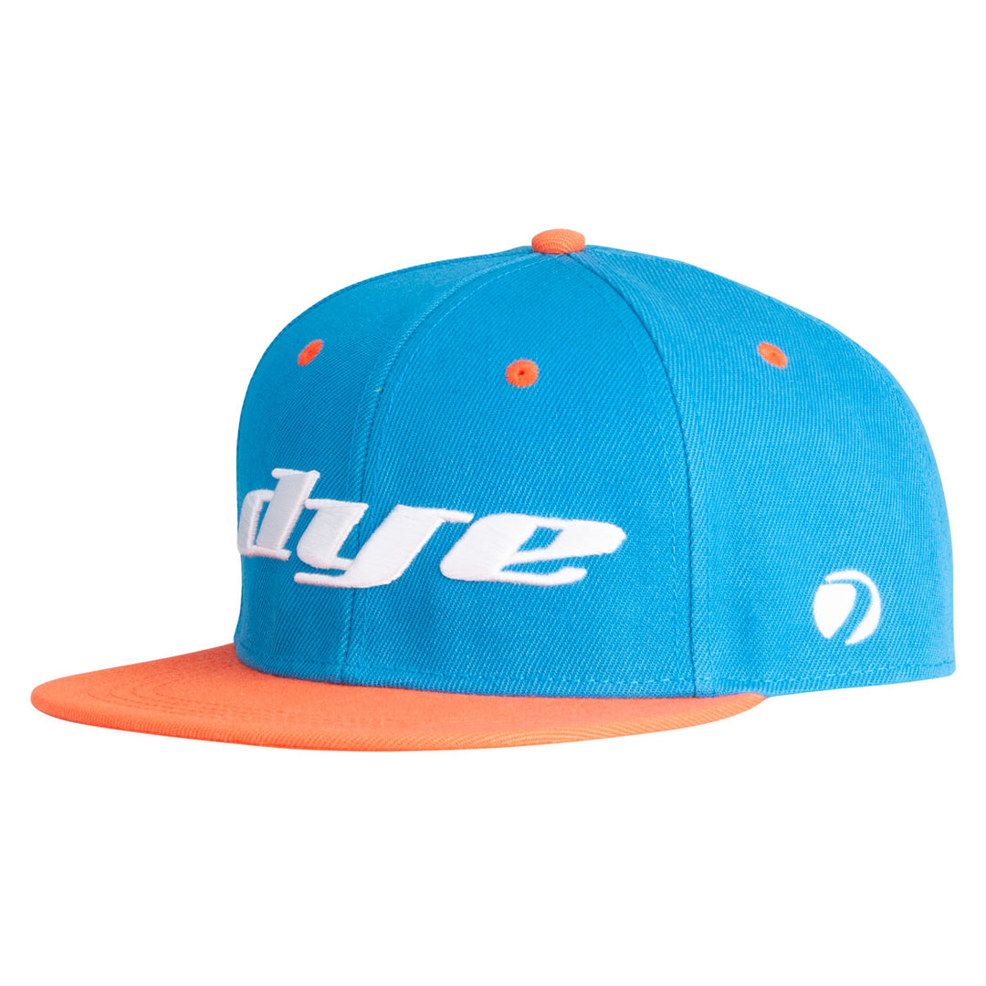 DYE Hat Logo LRG Snap Back-8 Colors paintball snapback hat – rear / underside view