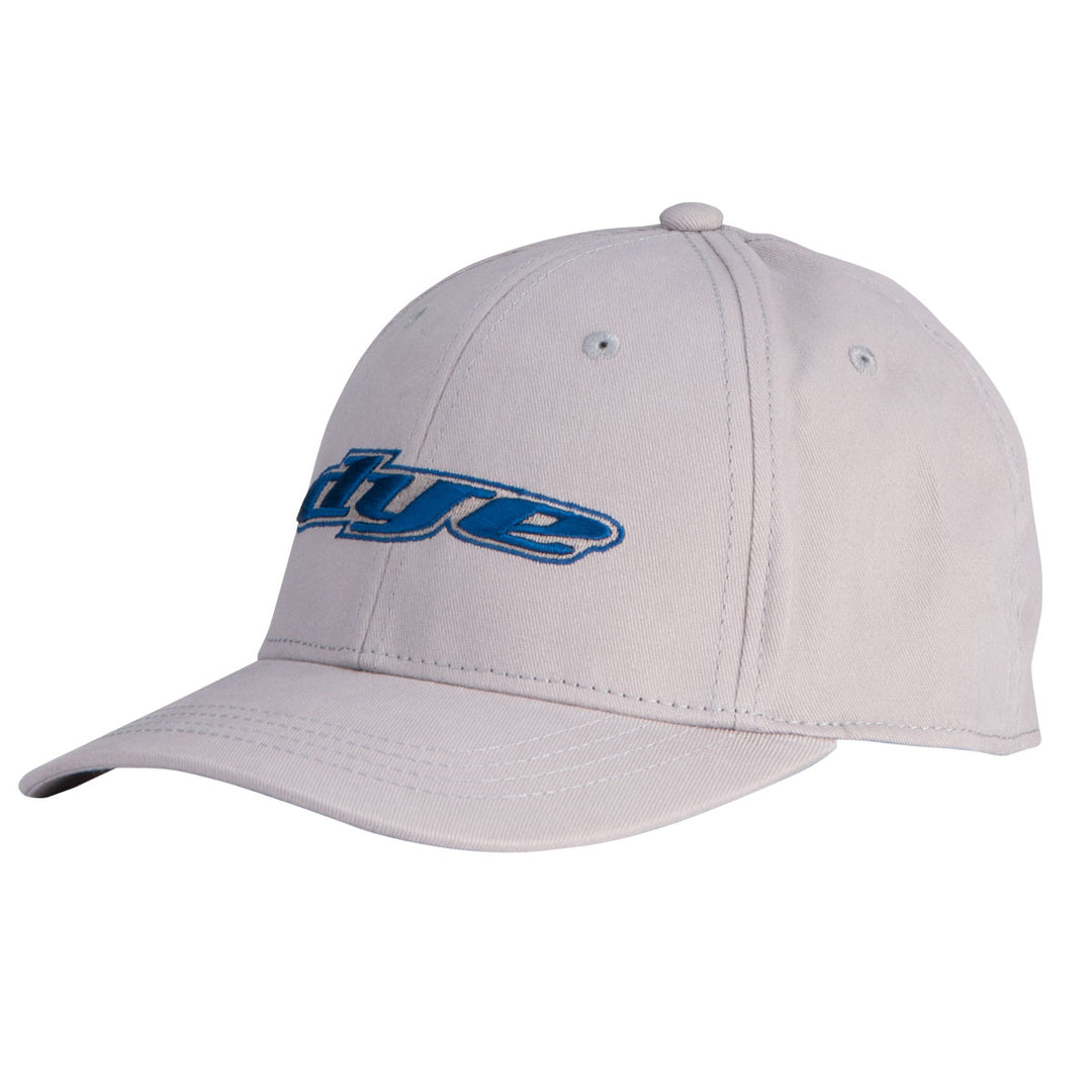 Dye Hat Logo Flex Curved Grey/Blue S/M or L/XL