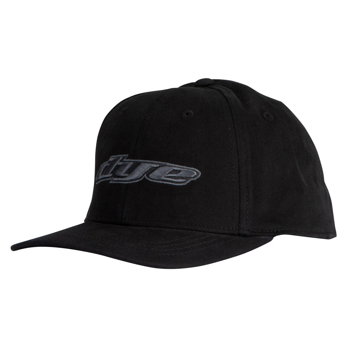 Dye Hat Logo Flex Curved Black/Grey S/M or L/XL – DYE Paintball