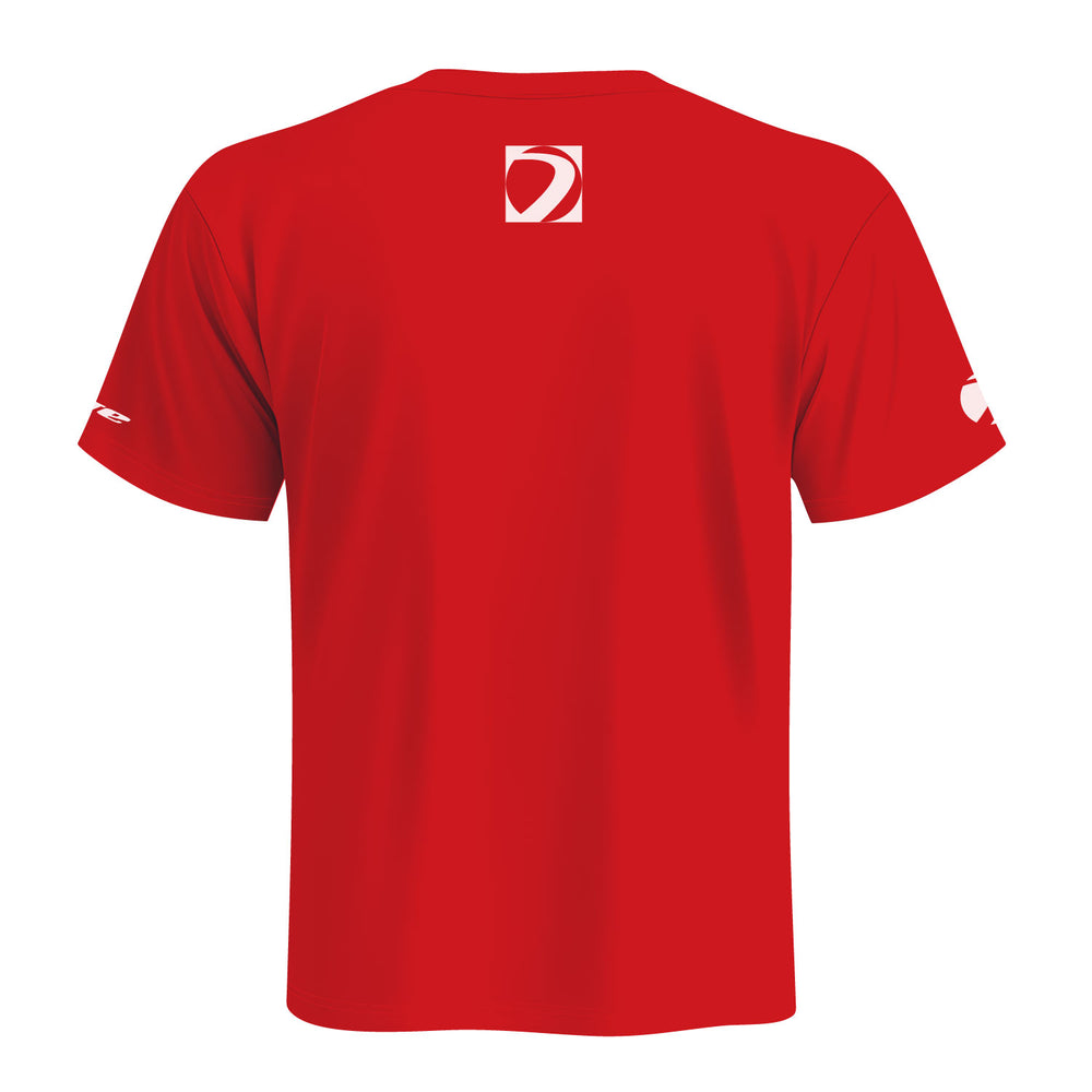 DRY FIT TEE - PRECISION RED