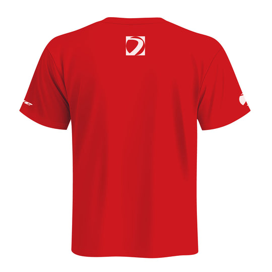 DRY FIT TEE - PRECISION RED