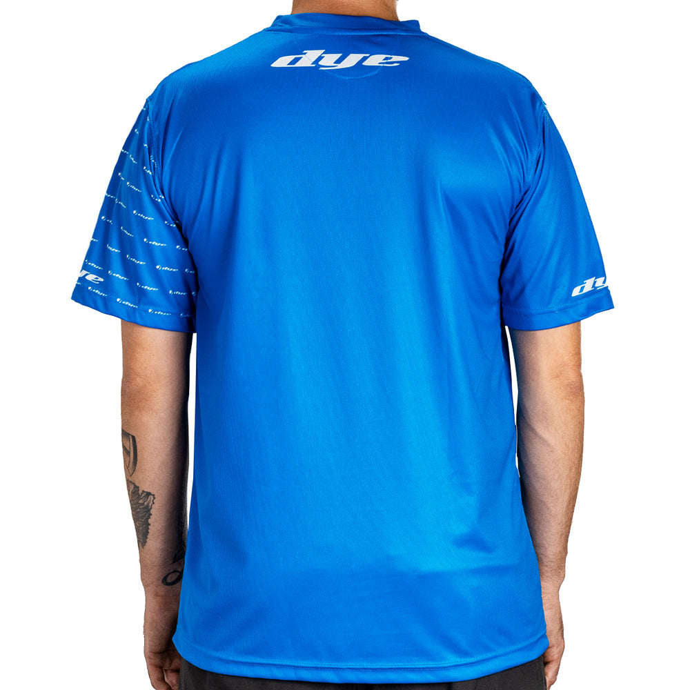 DYE-Fit Sphere Repeat Shirt - Cyan