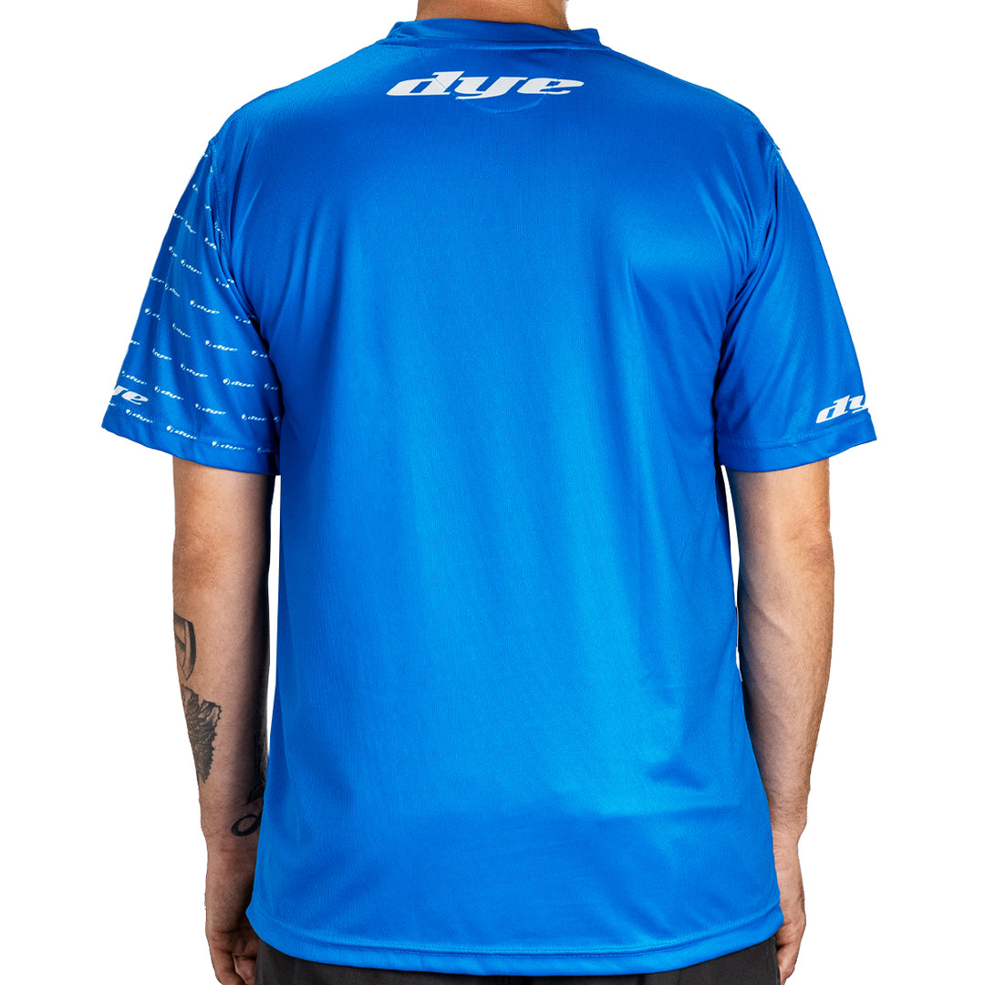 DYE-Fit Sphere Repeat Shirt - Cyan
