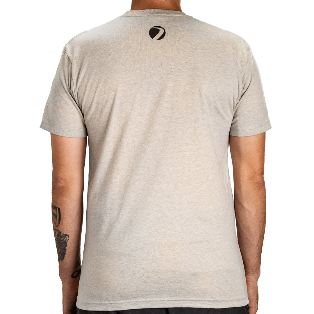 Dye Logo Solid Shirt - Tan