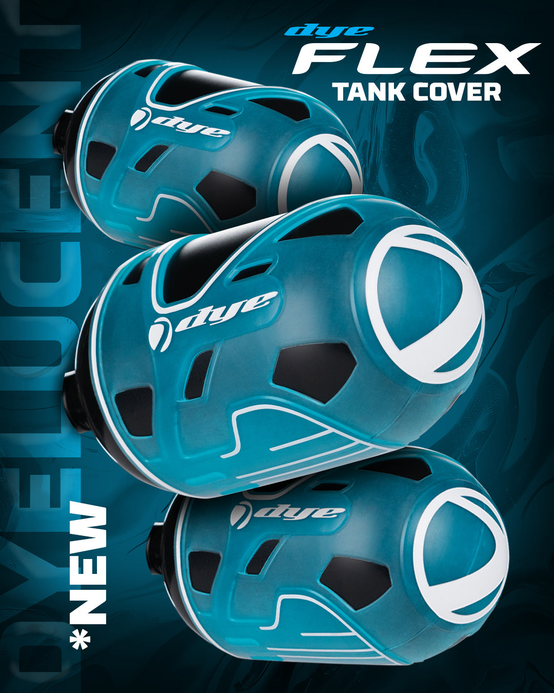 Dye Flex Tank Cover | Fits 50–90ci Paintball Air Tanks - Dyelucent Series