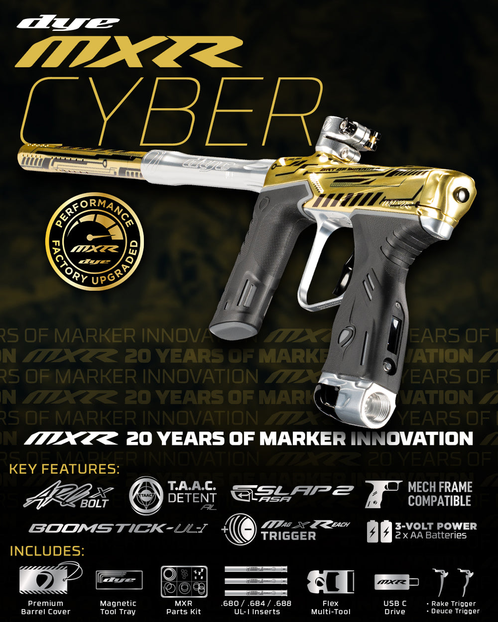 MXR MARKER PGA CYBER