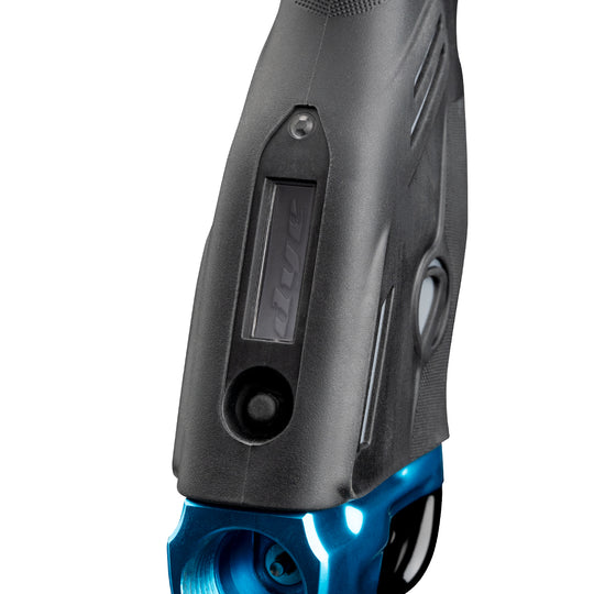 DYE MXR Mech mechanical trigger frame – in-hand scale reference