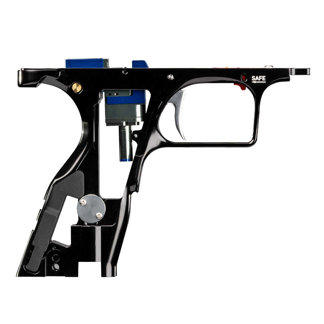 DYE MXR Mech mechanical trigger frame – lifestyle / on-field shot