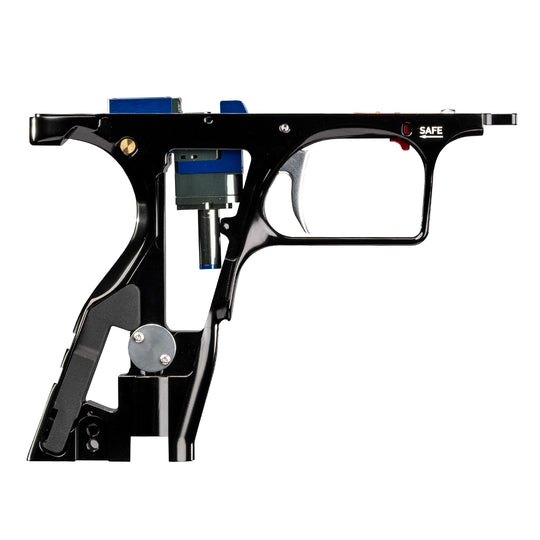 DYE MXR Mech mechanical trigger frame – lifestyle / on-field shot