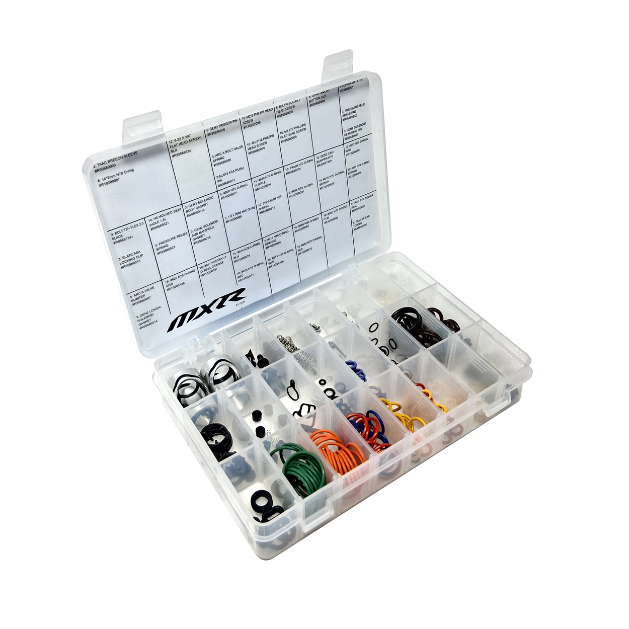 DYE MXR Parts KIT marker repair kit – front view, studio shot