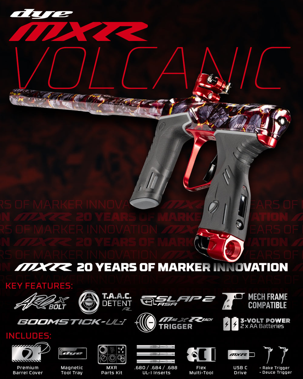 MXR MARKER PGA VOLCANIC