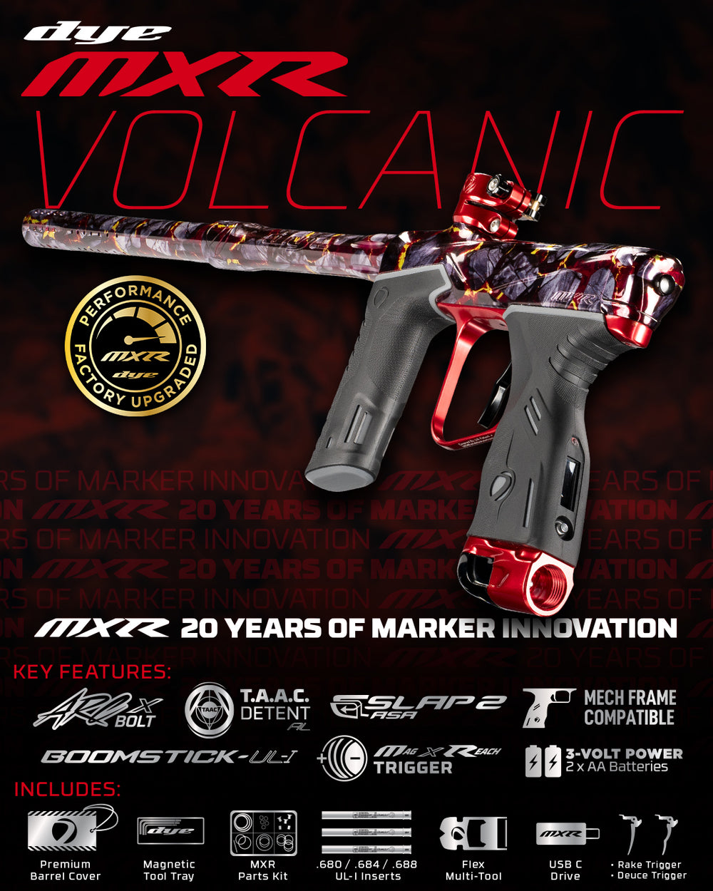 MXR MARKER PGA VOLCANIC