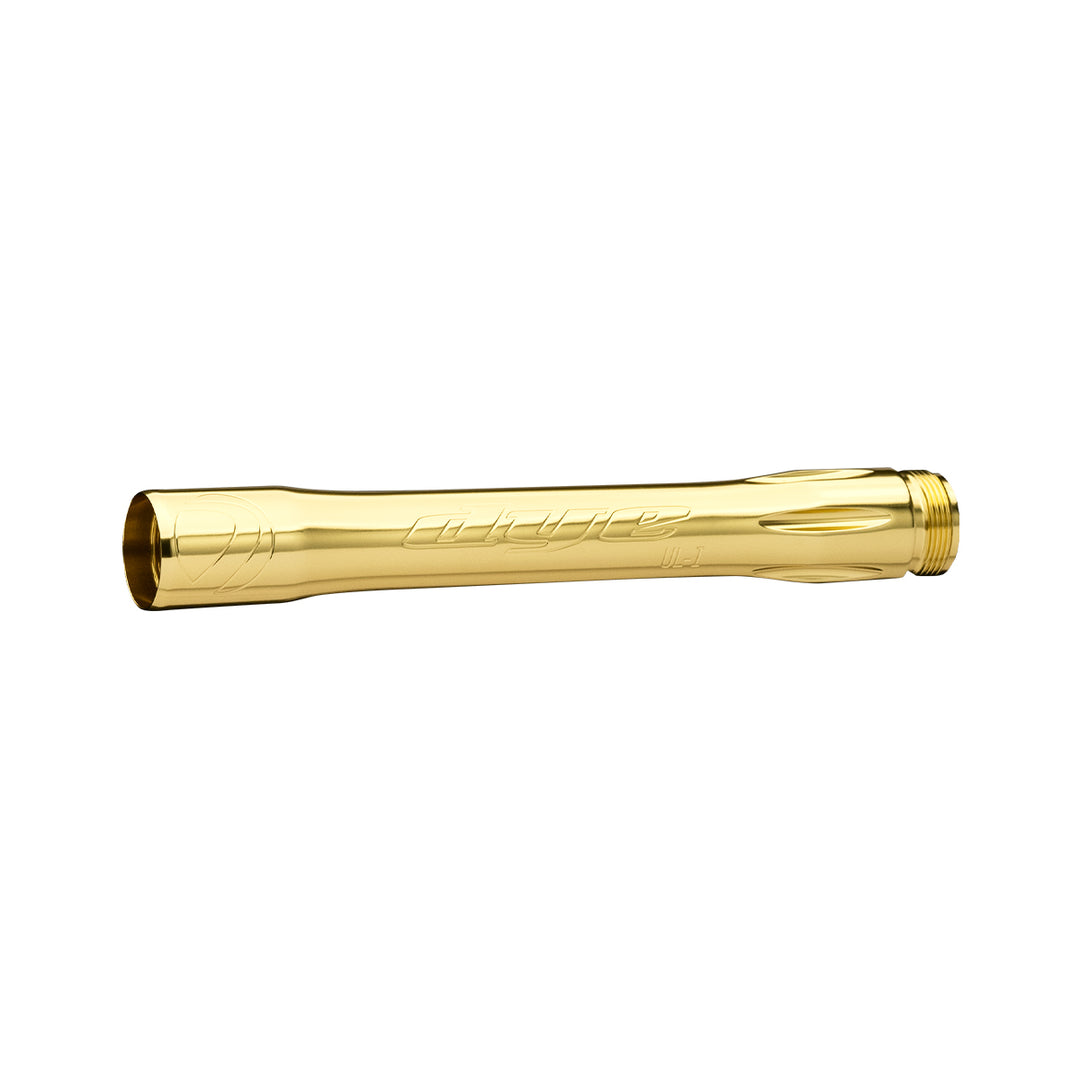 DYE Boomstick UL-I Barrel Back – Multi paintball barrel – rear / underside view