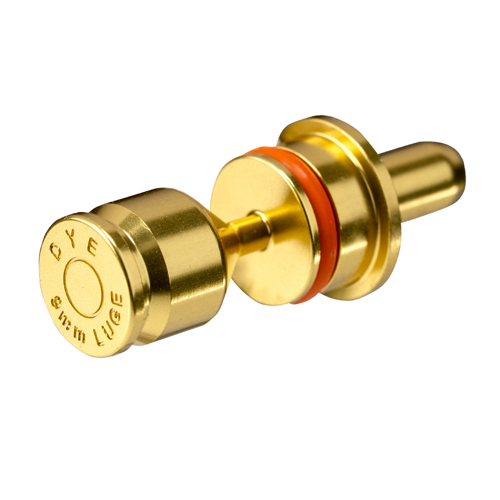 DYE Bolt Button - Spent 9mm replacement part – angled side view