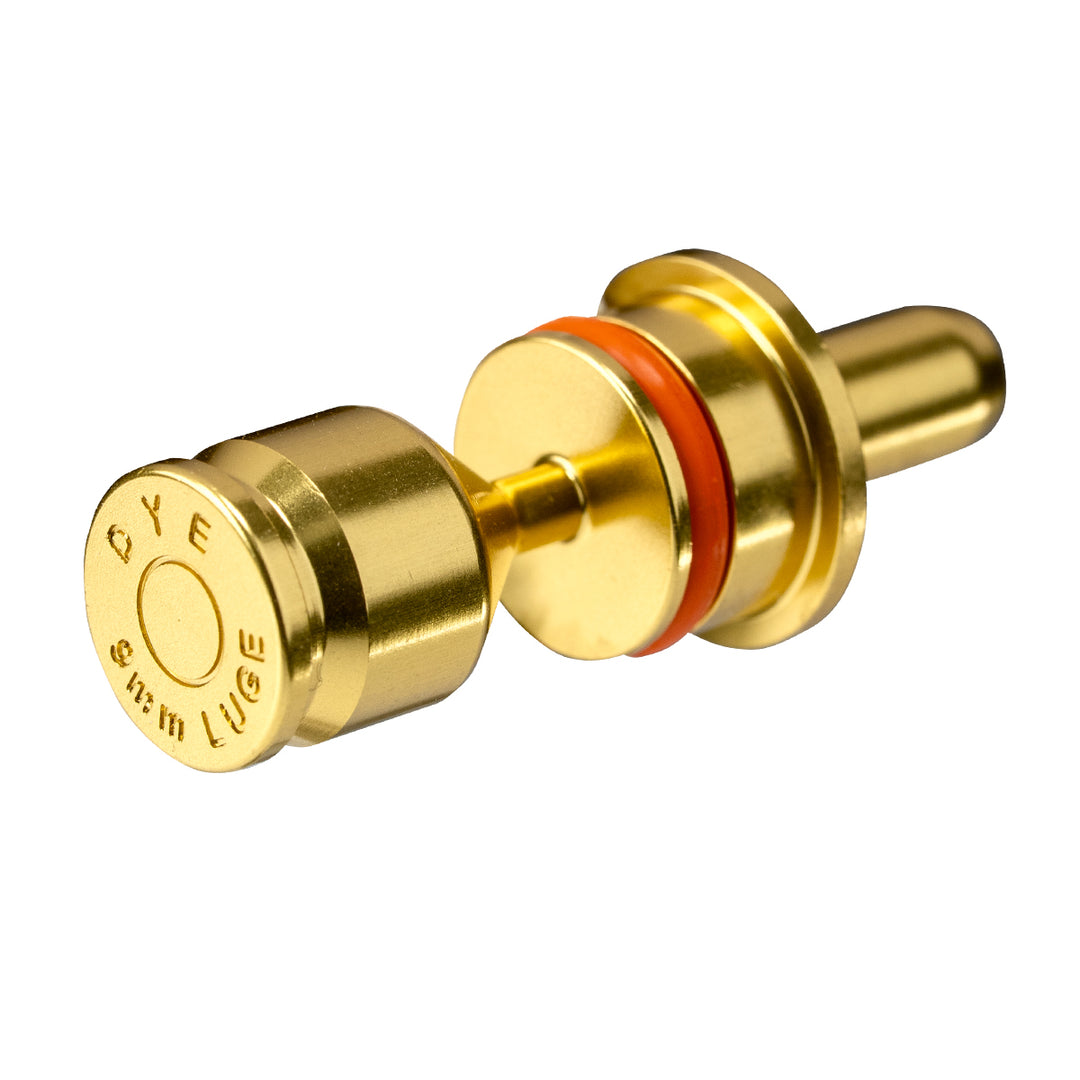 DYE Bolt Button - Spent 9mm replacement part – angled side view