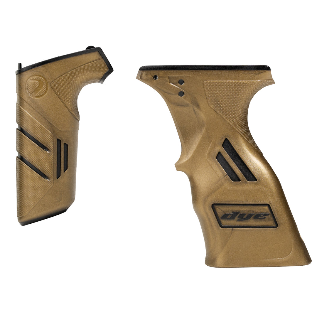 DYE DSR Sticky Grip Kit replacement paintball grip – component breakdown