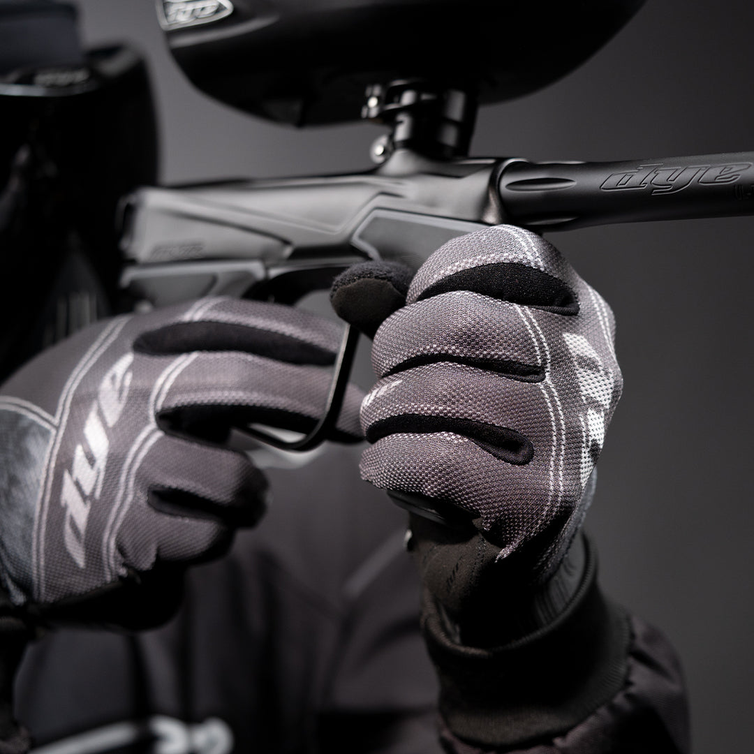 DYE FLX Gloves - Forged Black / Grey