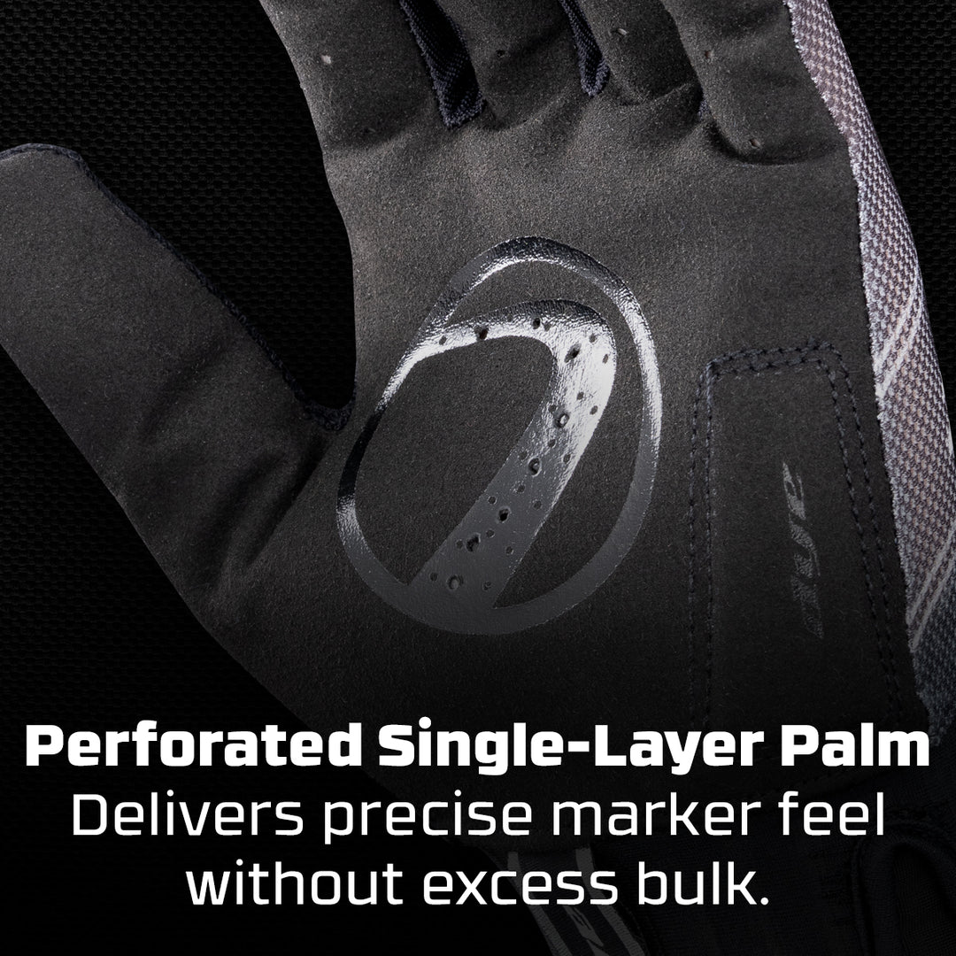 DYE FLX Glove paintball glove – feature callout shot