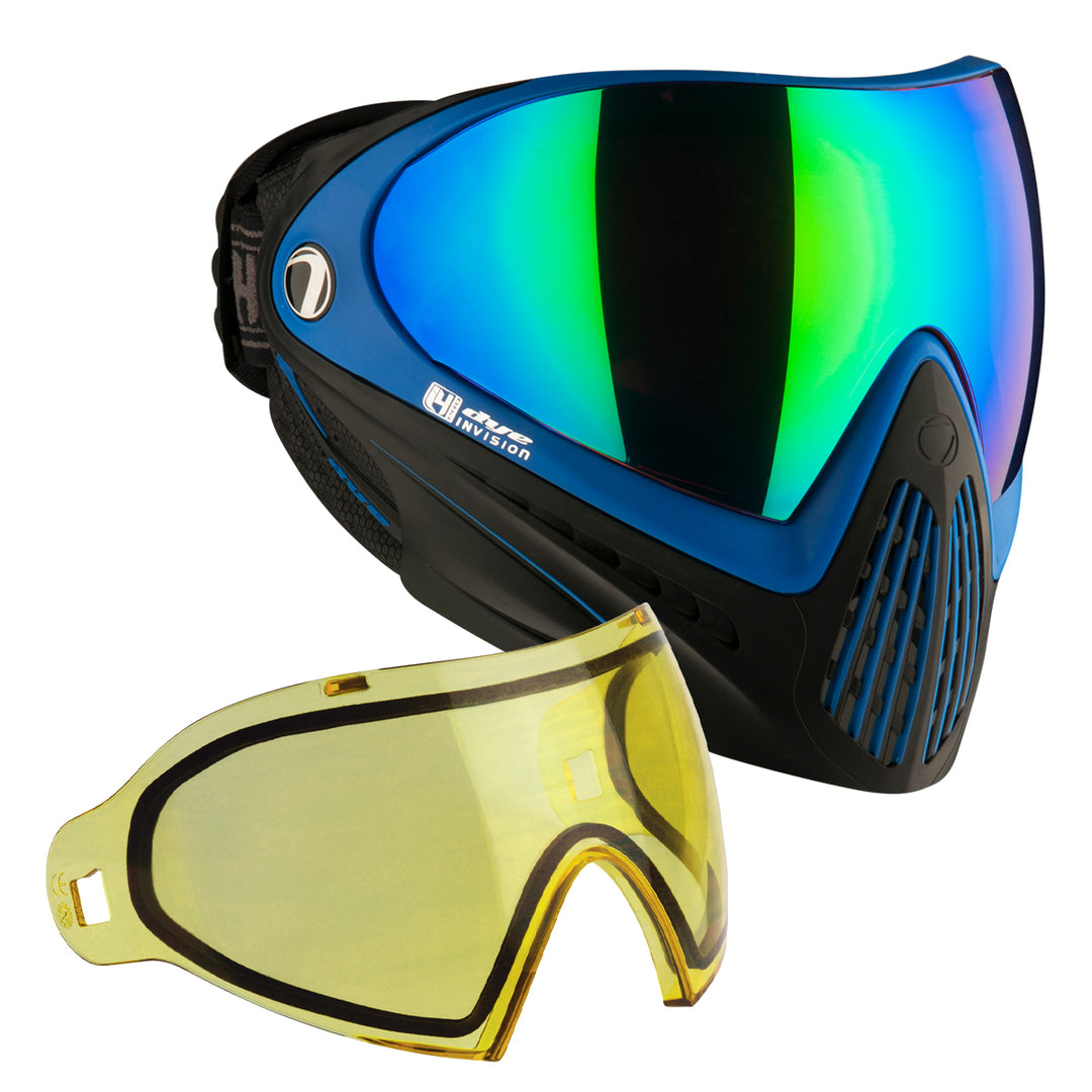 DYE I4 PRO Goggle - Seatec paintball goggle – top-down detail view