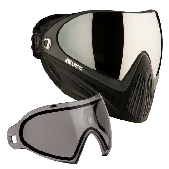 DYE I4 PRO Goggle - Shadow paintball goggle – rear / underside view
