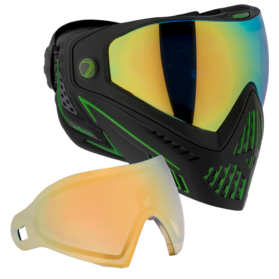 Speed Dye i5 ゴーグル ミラーグリーン レンズ　サバゲー dye-i5-emerald2.0_fadesunrise-