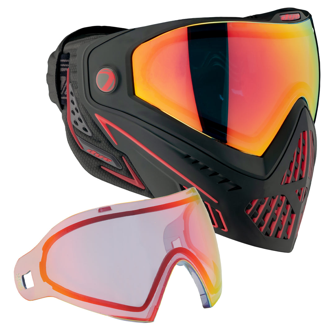 dye i5★ペイントボールゴーグル★fire2.0★収納バック付き dye-i5-fire2.0_bronzefire-